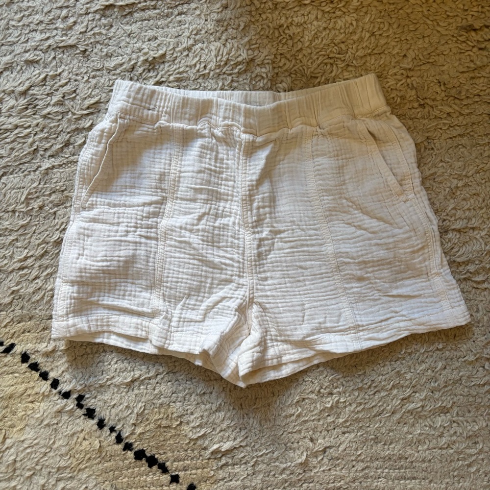 Madewell Cotton Gauze Shorts